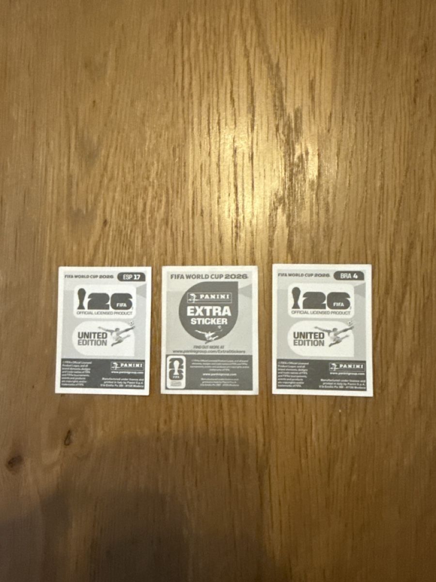 Panini Carte collezionabili: 2026 Panini  Extra Sticker – Nuovo (secondo la descrizione) da Stein AG venduto da NadieB 1
