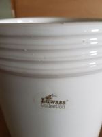 Übertopf weiss Luwasa 19 cm Blumen Topf