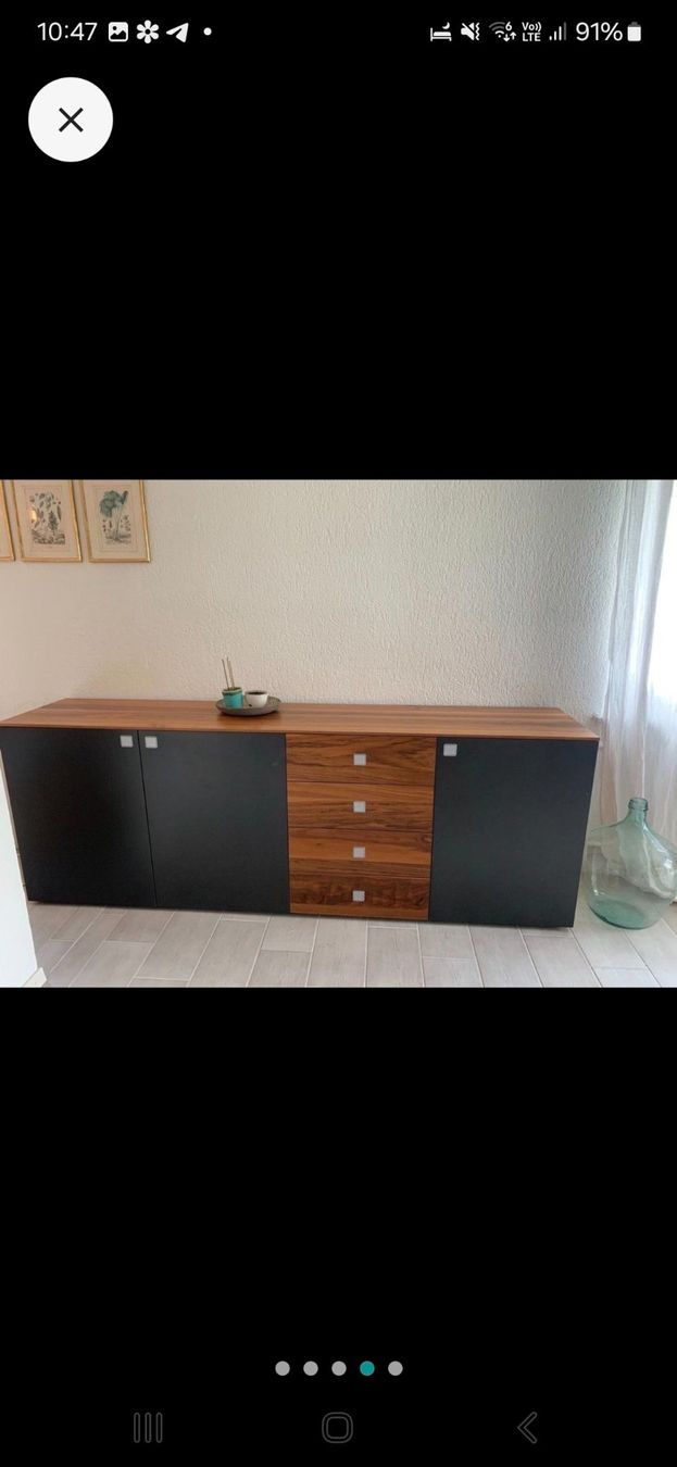 Kommoden: Sideboard in Nussbaum furniert – Gebraucht aus Dachsen von DaviOe 5