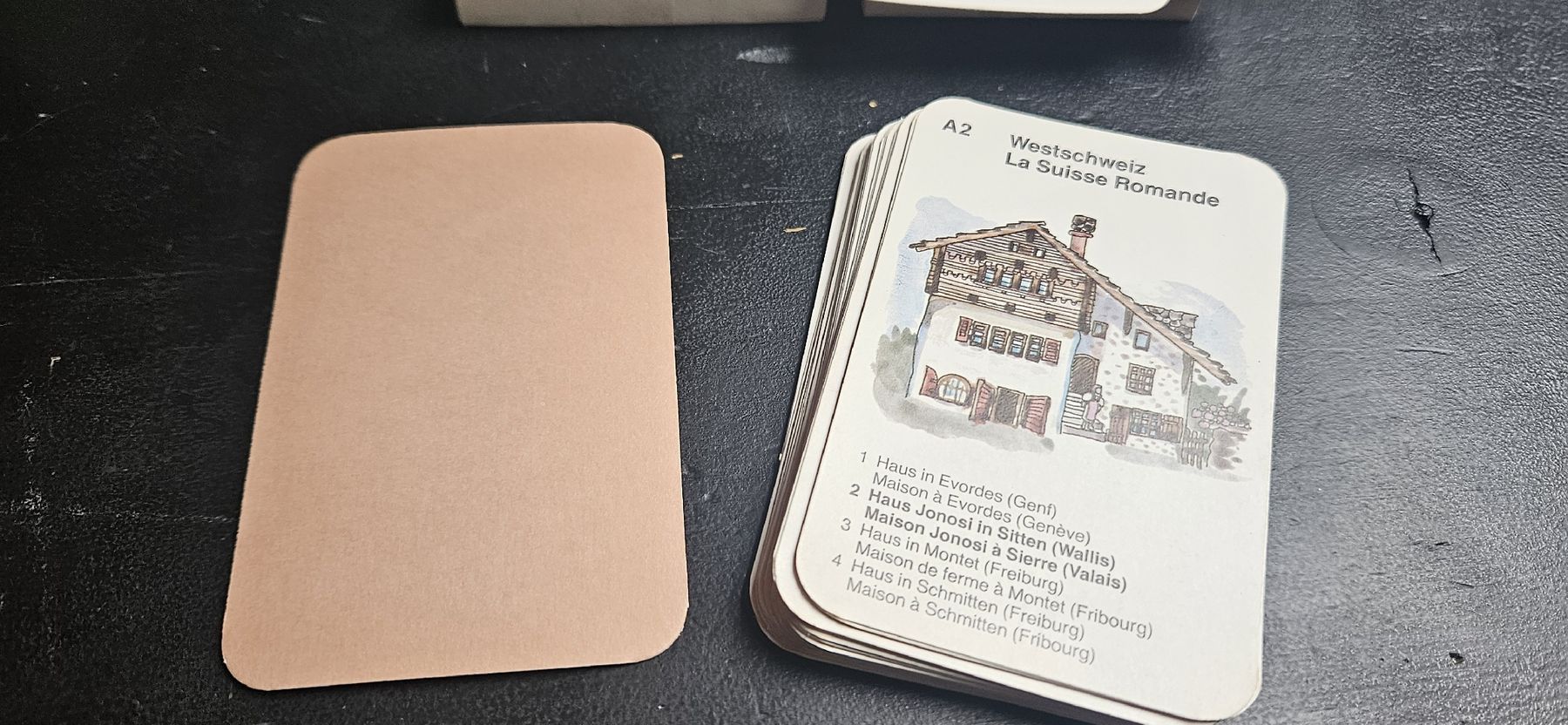 Giochi: Quartett Schweizer Bauernhäuser, Heidmük Verlag – Usato da Belp venduto da Ginus85 2