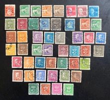 Lot Schweden (1920 - 1936), 49 Werte #
