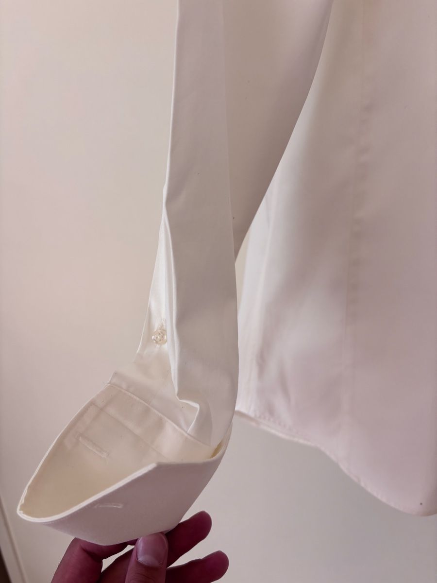 Camicie: White Cotton Shirt – Nuovo (secondo la descrizione) da Zürich venduto da Grothschild 3