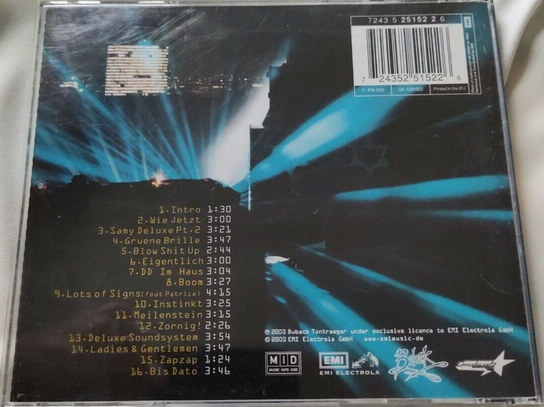 CDs: Dynamite Deluxe - Deluxe Soundsystem                  ©2000 – Gebraucht aus St. Gallen von elk2021 2
