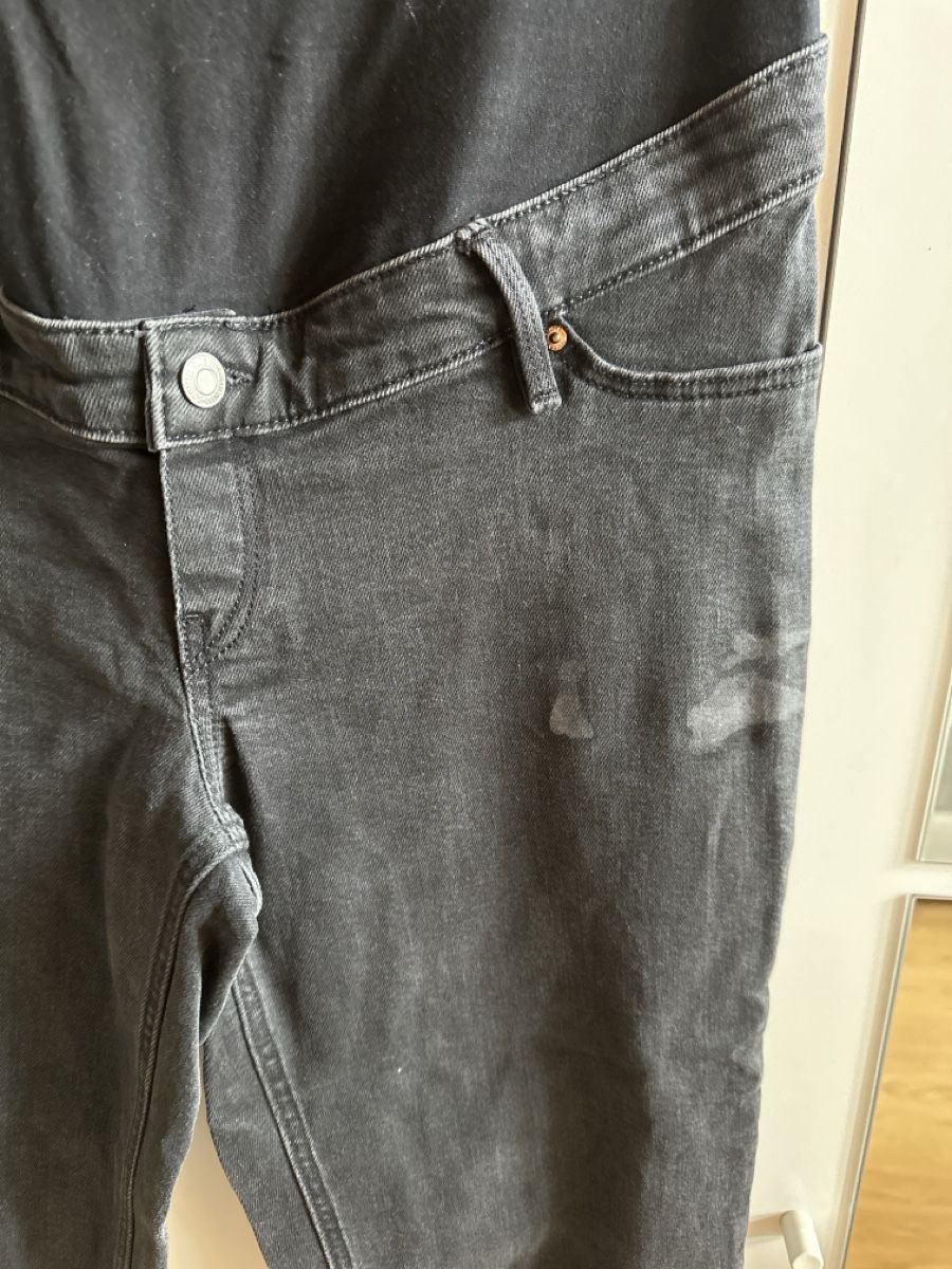 H&M Hosen: Umstandshose Gr. M H&M, Baumwolle schwarz – Gebraucht aus Münsingen von Secondhand89 4