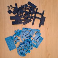 LEGO Bausteine azurblau & dunkelblau gemischt 85 g