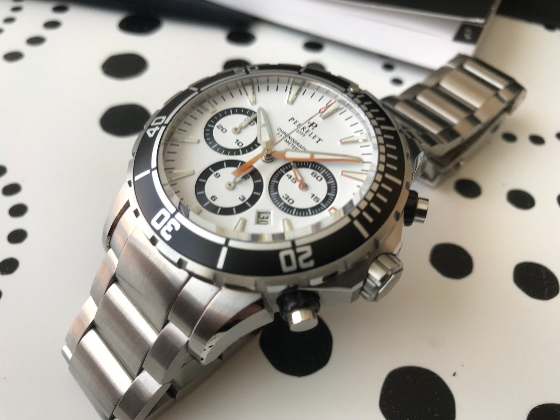 Perrelet Uhren: PERRELET SEACRAFT - CHRONOGRAPH AUTOMATIC DIVER - SWISS MADE – Gebraucht aus Epalinges von watchforyou 8
