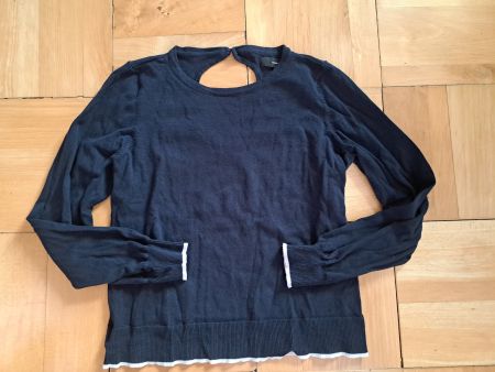 Leichter Vero Moda Damen Feinstrickpulli blau M *letzte tage