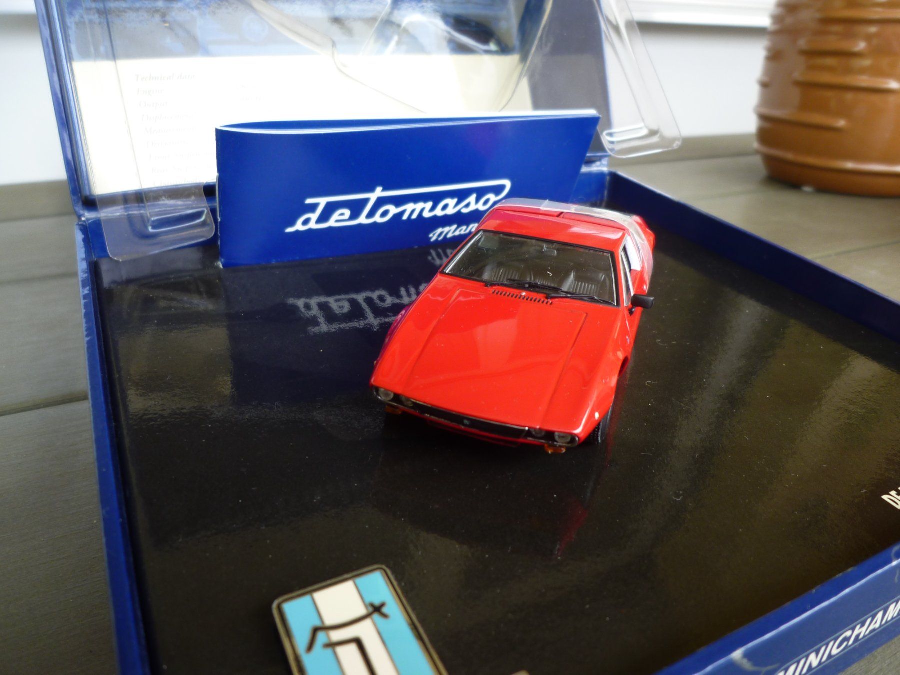 De Tomaso Modellini d'auto: De Tomaso Mangusta (1969) – Nuovo (secondo la descrizione) da Flawil venduto da Imperiosud 2
