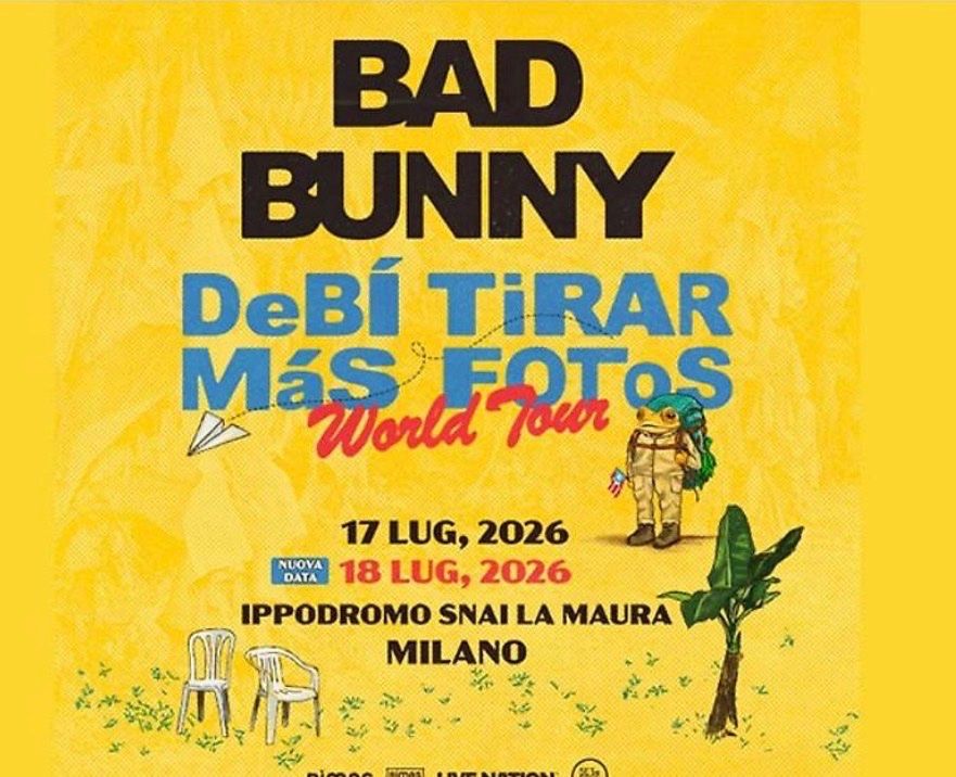 Biglietti: Bad Bunny Ticket Milano – Nuovo (secondo la descrizione) da Zürich venduto da pao_2sp8