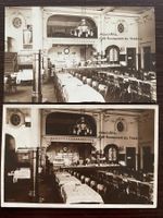 NEUCHÂTEL Café Restaurant du Théatre, 2 CP mit gl. Motiv