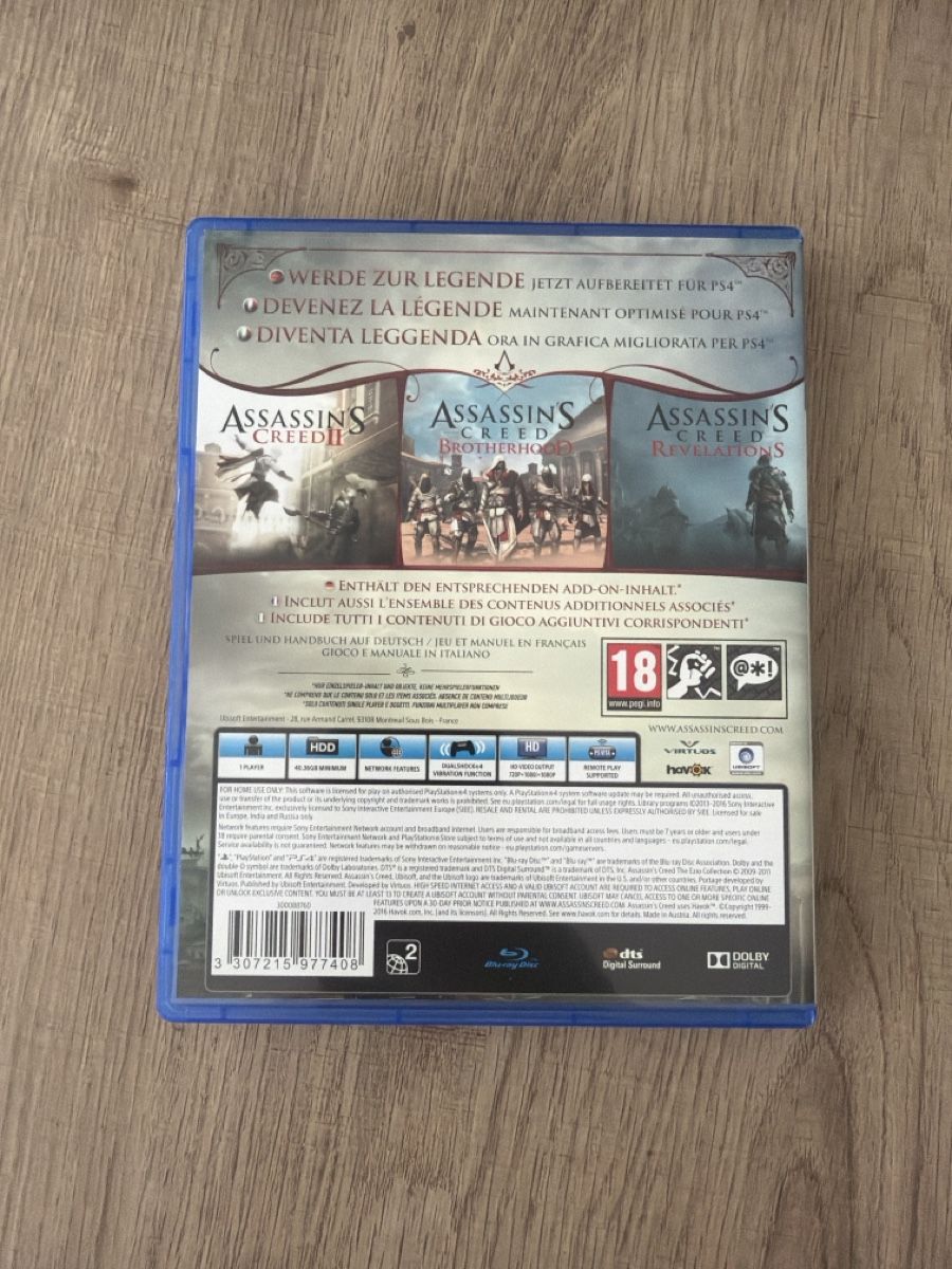 Giochi: Assassins Creed Ezio Collection Ps4 – Usato da Hagendorn venduto da masterchieff 1