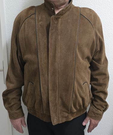 Herren Lederjacke Emilia Romana Gr. 54 Wildleder