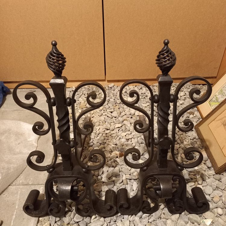 Chenets - Cheminées et décorations - Nord Antique