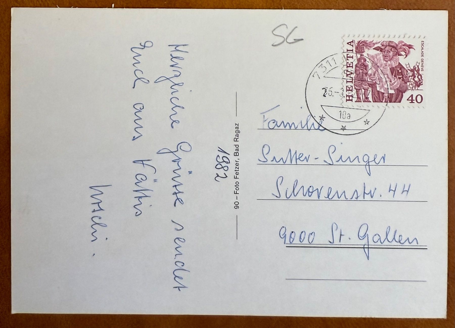 Cartoline postali: Vättis - Calfeisental – Usato da Lutry venduto da Ediego 1