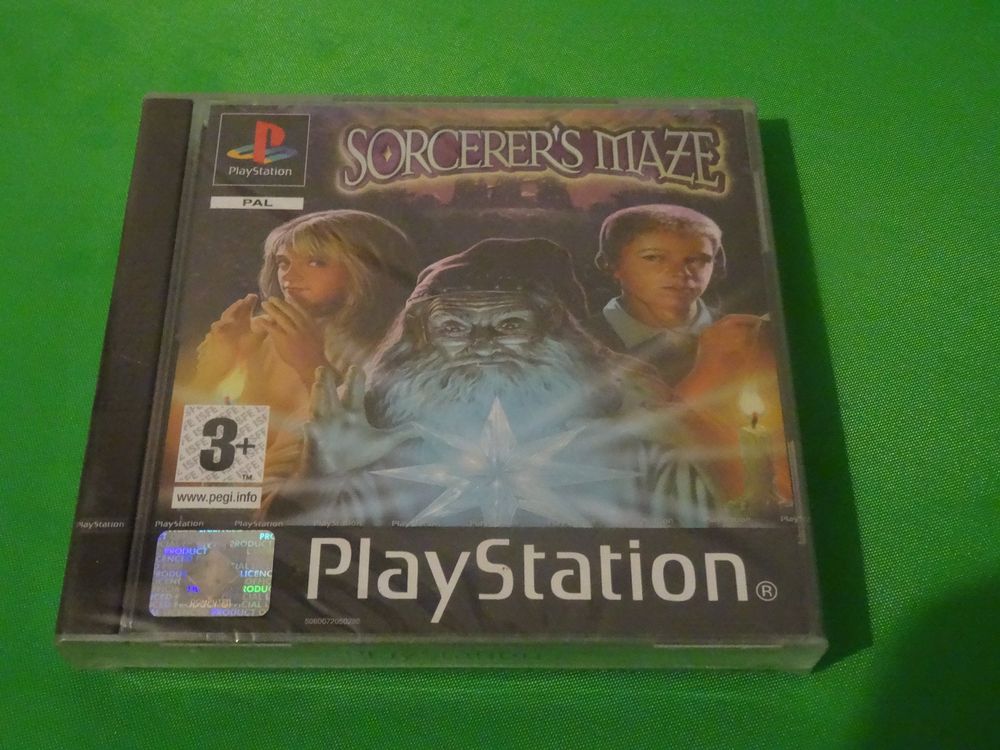 PS1 Sorcerer'S Maze Pal Eng Conditions Photo