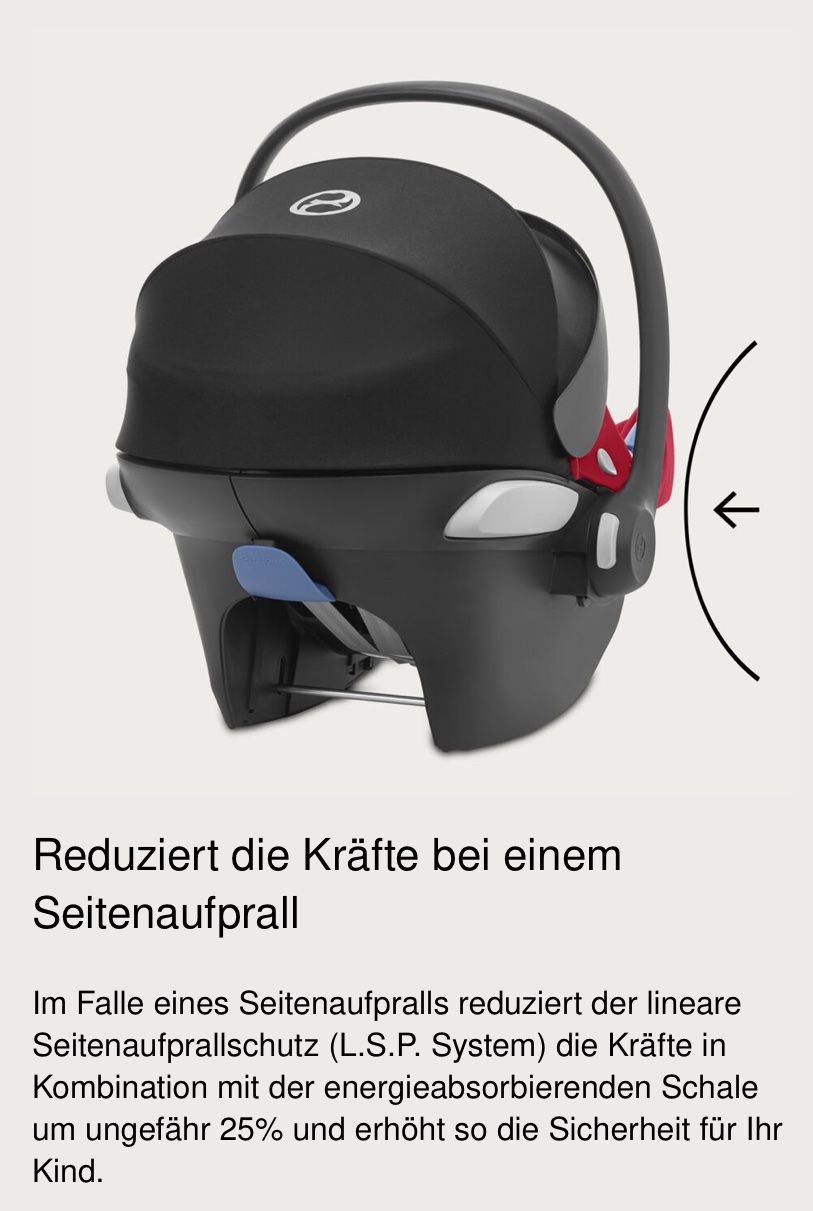 Cybex Seggiolini per auto: Cybex Aton B i-Size Babyschale – Usato da Thalwil venduto da Luninul 6