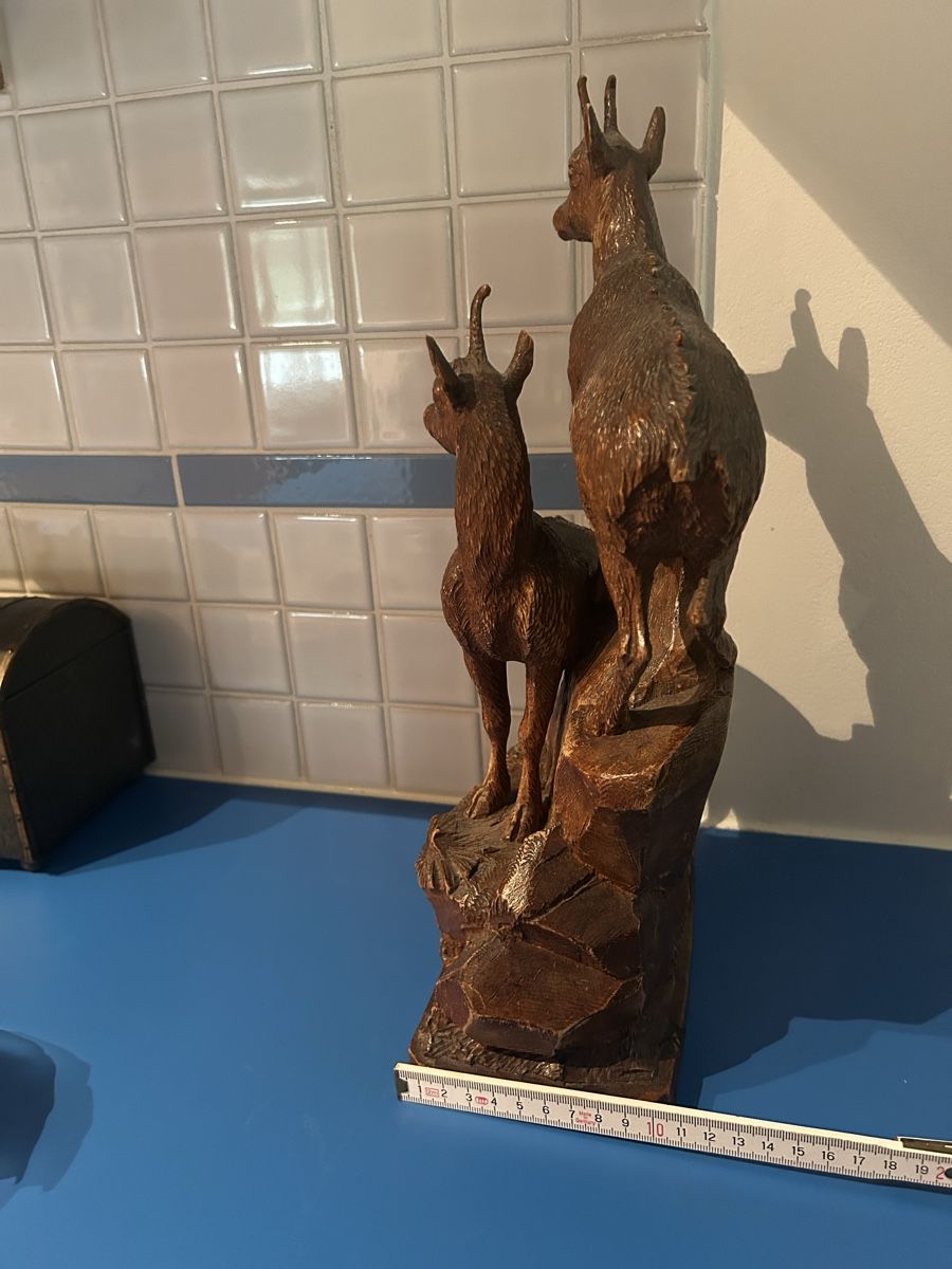 Sculture & Statue: Schöne Skulptur Gämse  – Usato da Bülach venduto da larson27 1