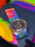 Vintage neu 1992 Pop Swatch PWZ103 - VERUSCHKA 47mm
