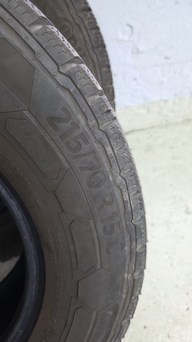 Pneumatici & Ruote complete: 215/70 R15C Continental VanContact Winter – Usato da Strengelbach venduto da jan_wx7y 1