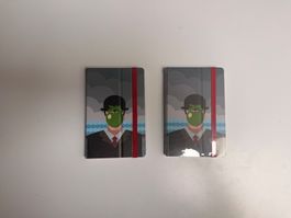 Notizheft ART-MAGRITTE 2 Stk. neu und originalverpackt