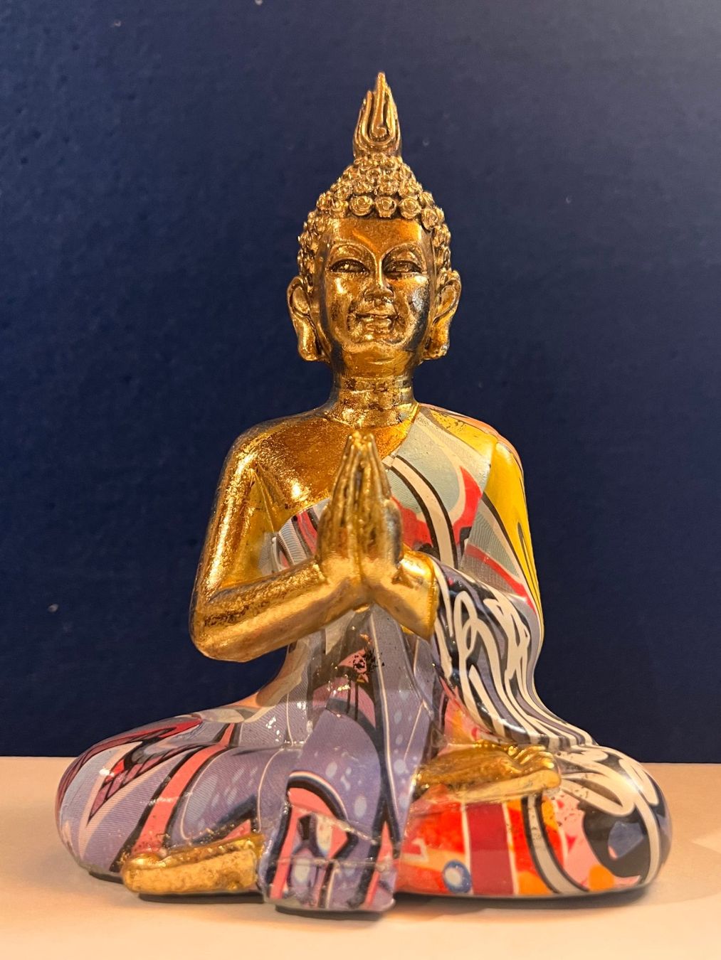 Skulpturen & Statuen: Buddah Goldfarbig – Neu (gemäss Beschreibung) aus Bösingen von Guesli1 2