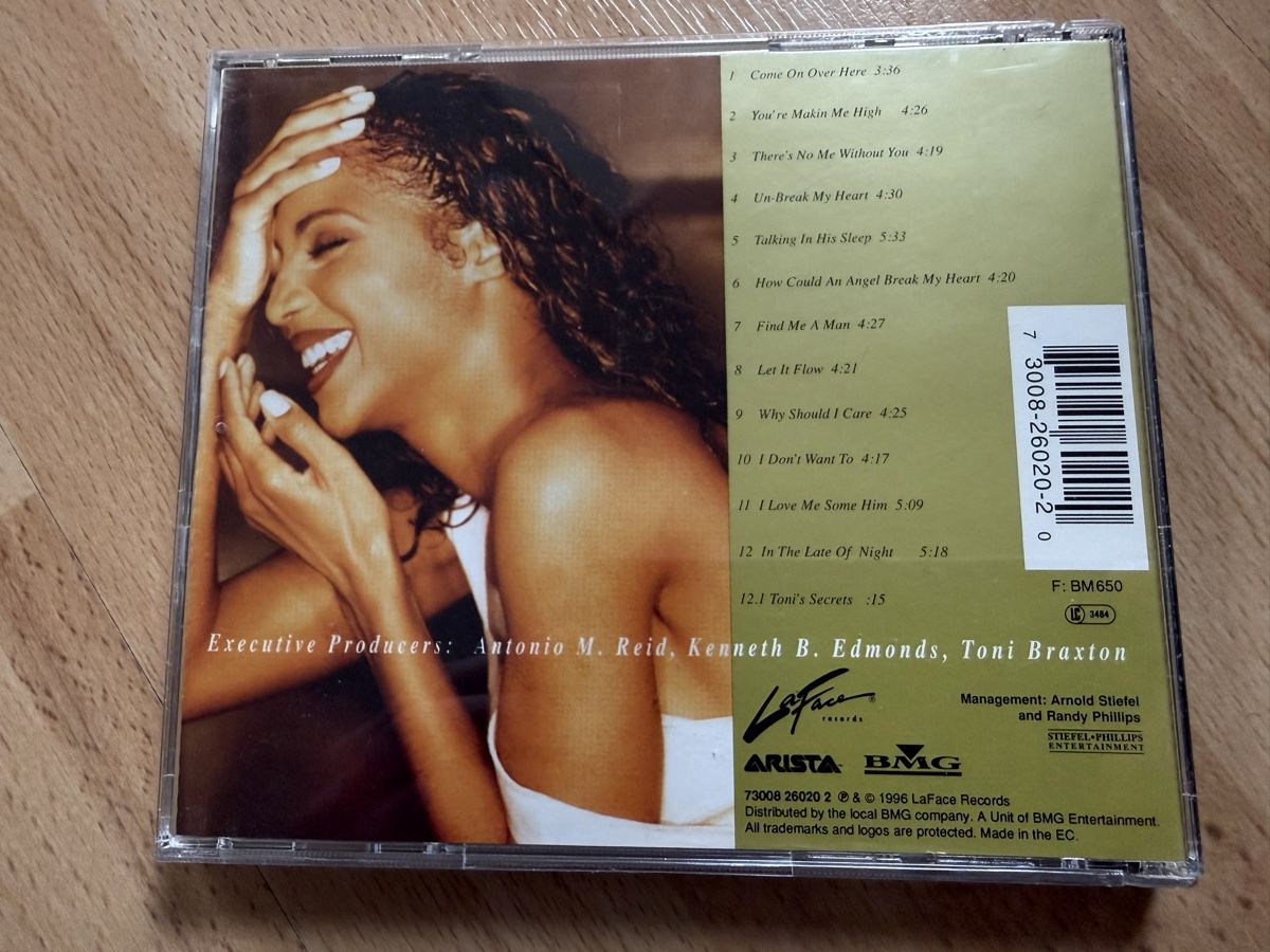 CDs: Toni Braxton CD Sammlung, 4 Stk, 1 Single – Gebraucht aus Oberried Brienz von Chyara 1
