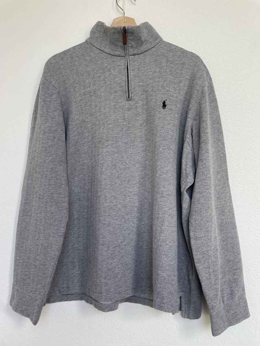 Polo Ralph Lauren Pullover & Sweatshirts: Pullover Polo Ralph Lauren grau gebraucht – Gebraucht aus Pignia von lot_2bw2