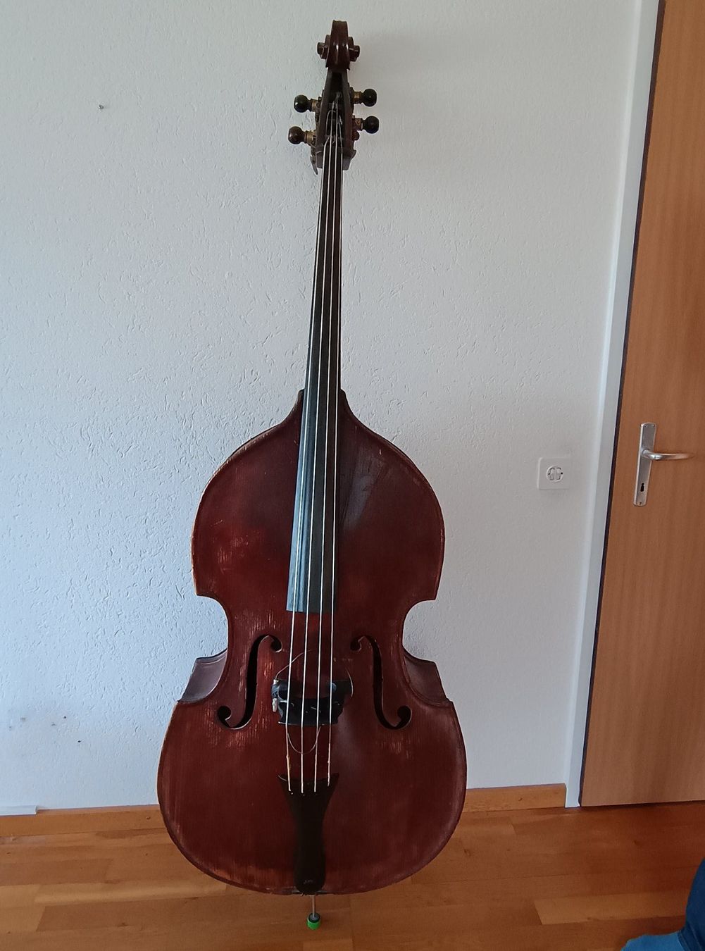 Musikinstrumente: Kontrabass mit Tonabnehmer – Gebraucht aus Steinhausen von Hirte 1