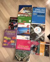 Lot de livres scolaires: Français, Anglais, Maths et plus