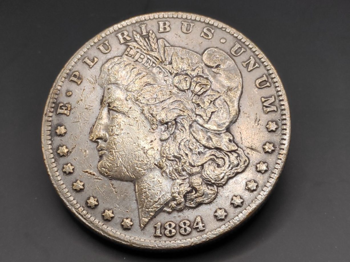Alle Münzen: 1884-s Morgan Silber Dollar – Gebraucht aus Sirnach von Trekk64