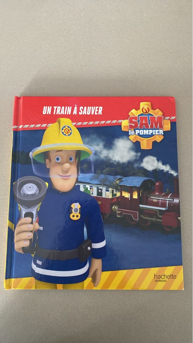 Libri: Sam le Pompier livre Un Train à Sauver – Nuovo (secondo la descrizione) da Chamoson venduto da Pince26