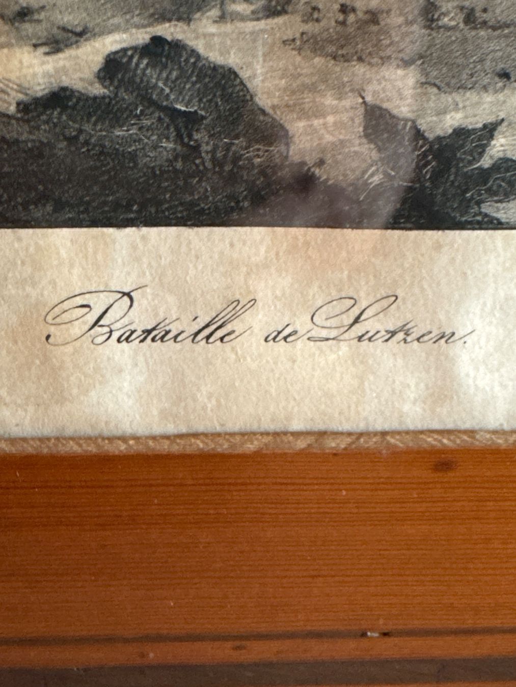 Grafica & Litografie: Superbe lithographie représentant la Bataille de Lützen – Usato da Erde venduto da CBarts 1