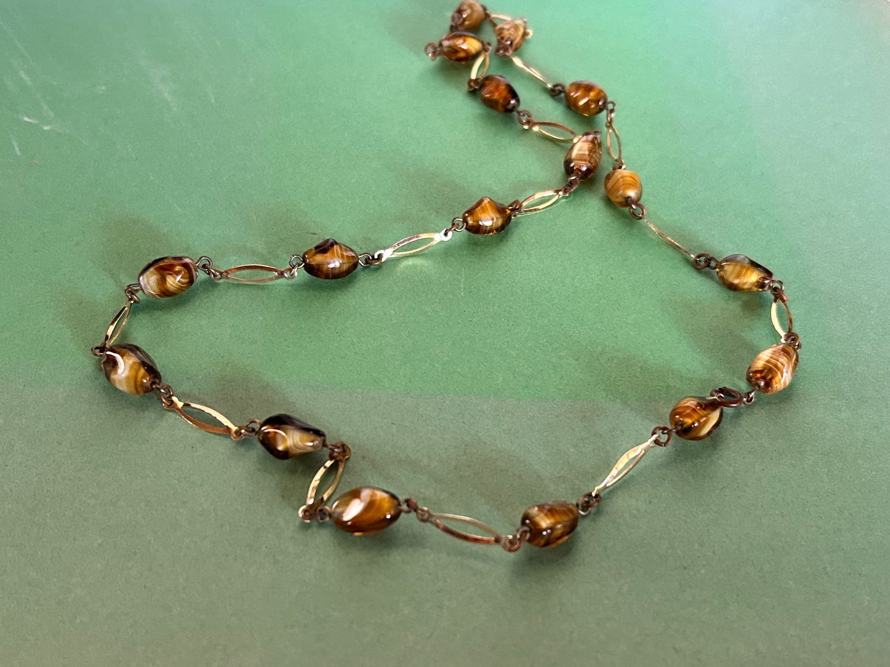 Catenine: Kette Tigeraugenstil (66cm) – Usato da Laufen venduto da Bellavitaboom 6