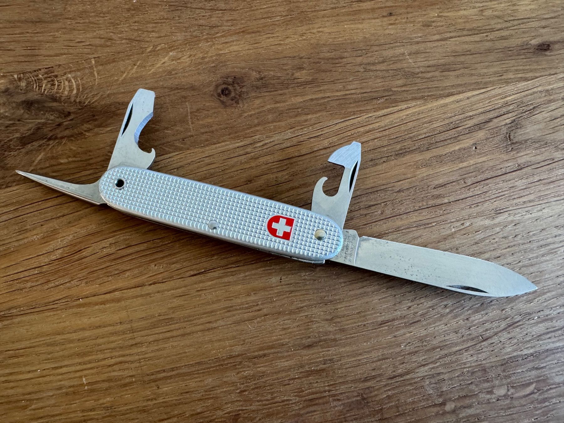 Schweizer Armee Coltelli tascabile: Soldatenmesser 1989 – Usato da Frauenfeld venduto da difi67 4