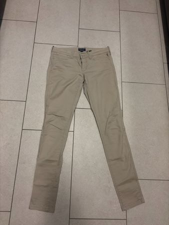 Polo Ralph Lauren Skinny Jeans / Sommerhose Beige Gr. 28/32