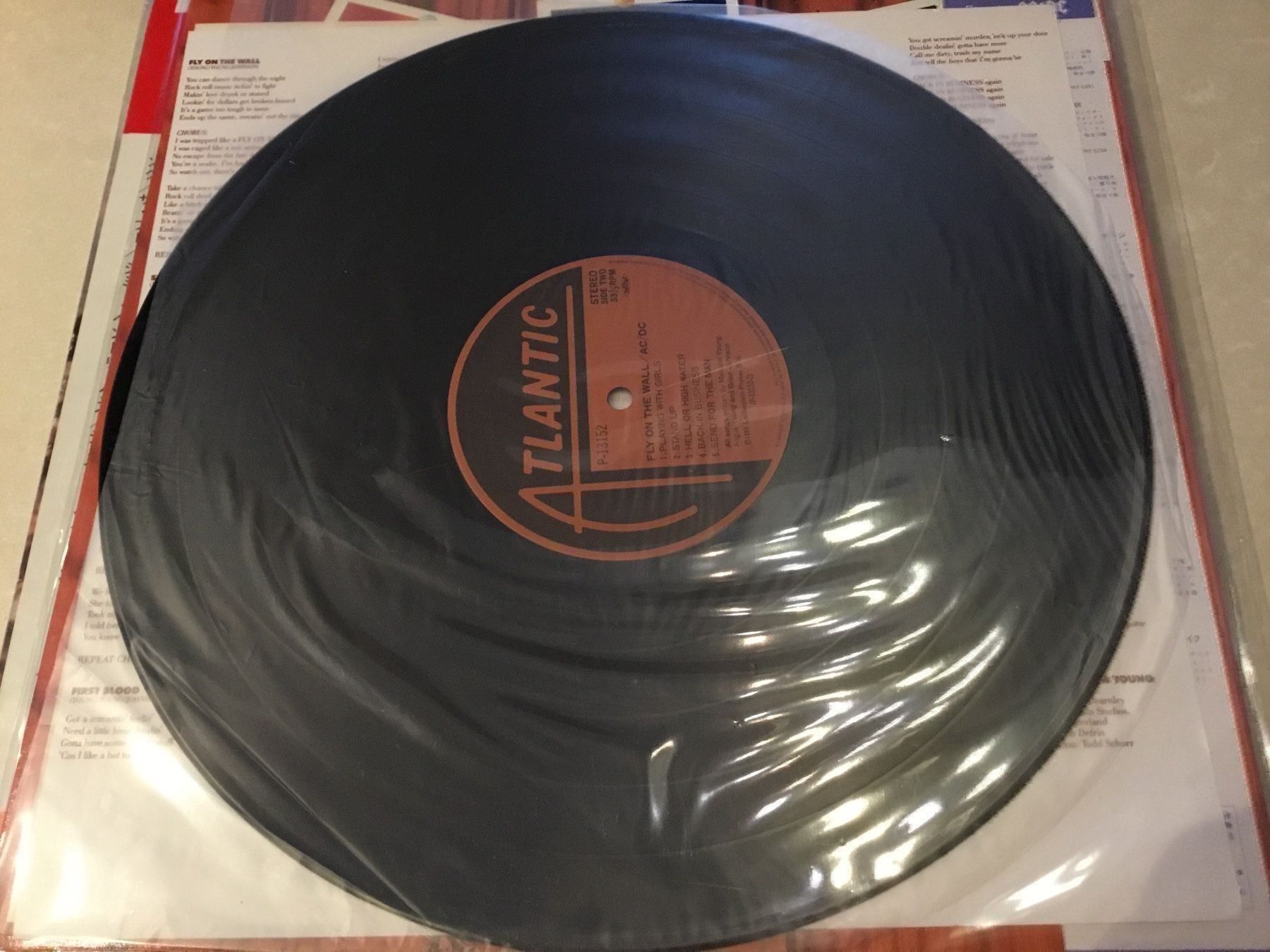 Dischi in vinile: AC/DC Fly on the wall P-13152 Jap OBI LP – Usato da founex venduto da cetrarese01 1