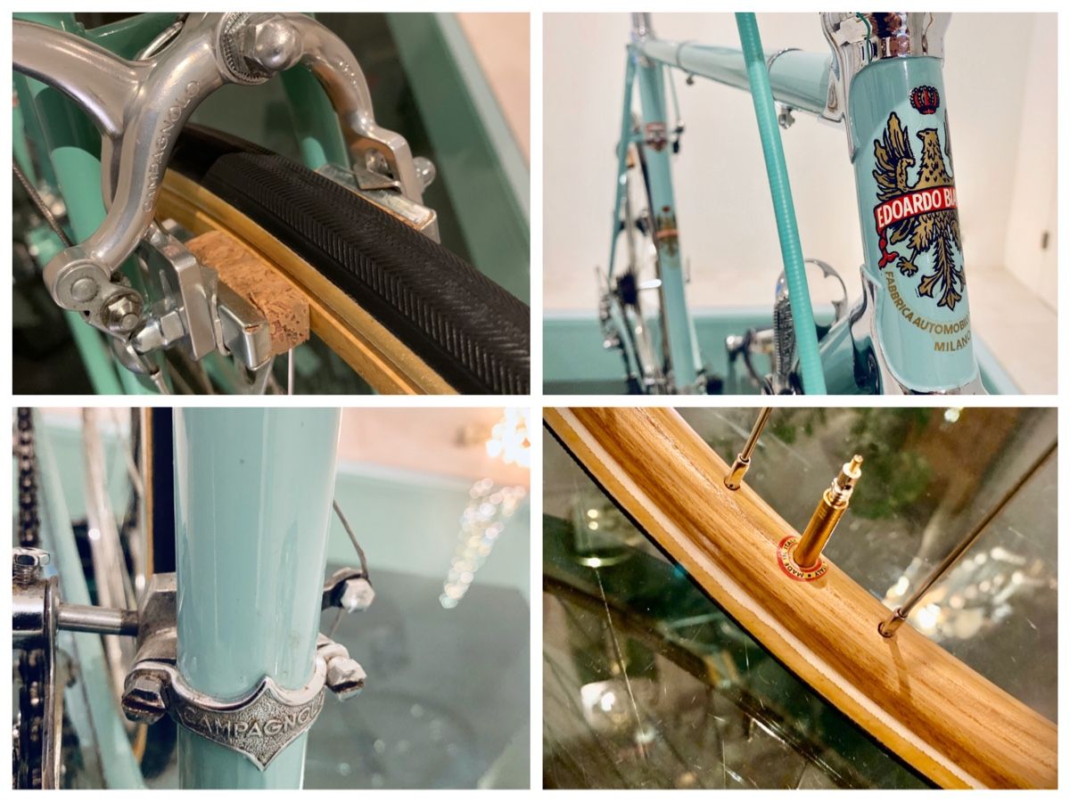 Bianchi Biciclette: Bianchi mit Holzfelgen  – Usato da Thal venduto da Strigelgass 4