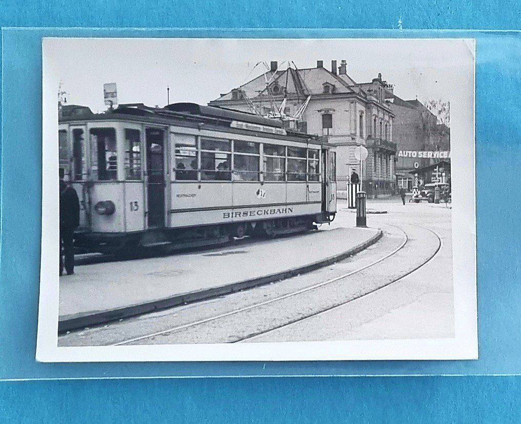 Cartoline postali: Basel - Strassenbahn - Birseckbahn - Photo - 1935 – Usato da Rothrist venduto da RROENK