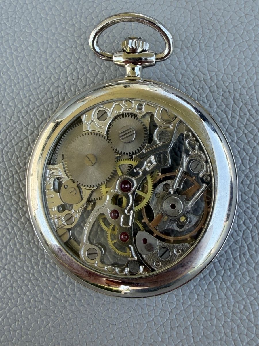 Uhren: Montre de poche ancienne squelette – Gebraucht aus Posieux von Pitchou2016 5