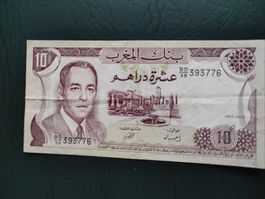 10 Dirhams Maroc 1970