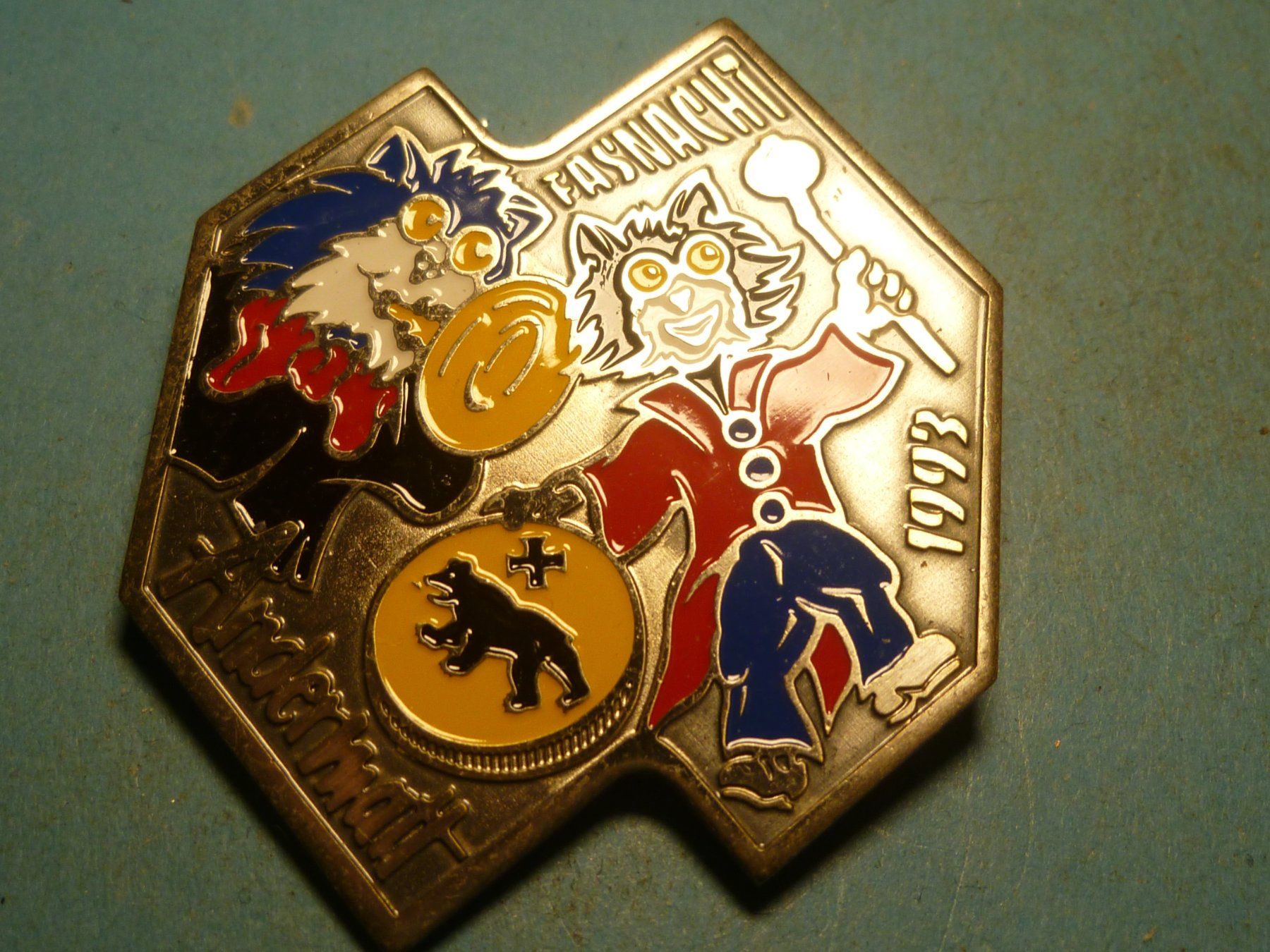 Placchette & Badge: ANDERMATT 1993 SILBER – Usato da Ried (Muotathal) venduto da Mandarin02