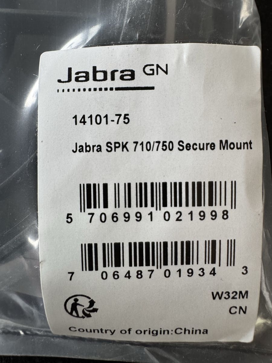Jabra Supporti a parete: Jabra Speak 710/750 Halterung Secure Mount – Nuovo e nell'imballaggio originale da Berneck venduto da Koenner.J 1