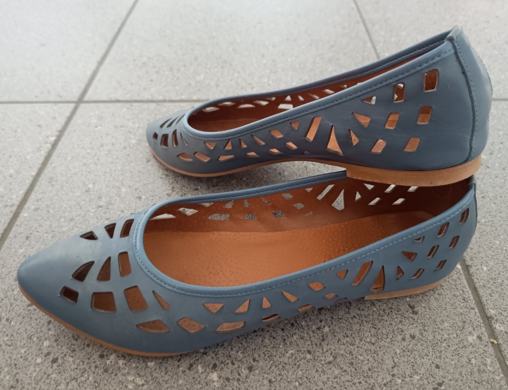 La Garçonne Chaussures femmes: Ballerinas von La Garconne, Gr. 38, hellblau – D'occasion à Zürich par jona8859 1