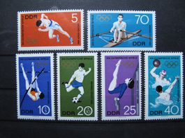 DDR 1968 Mexico Stadt Olympics  **