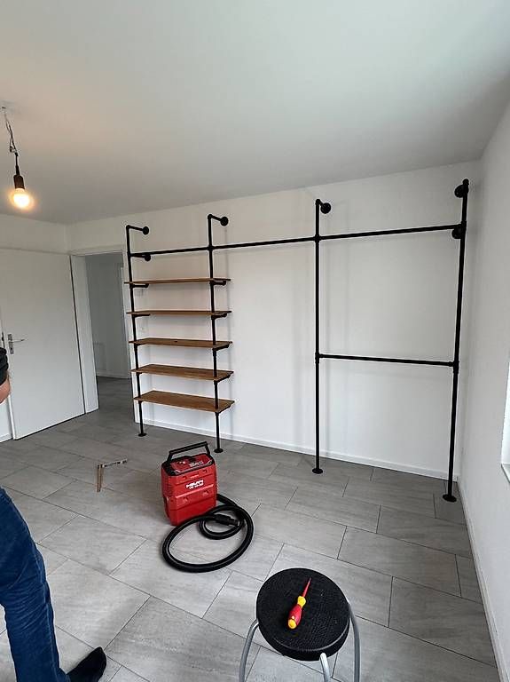 Armadi: Offener Kleiderschrank mit Eichenregal - PAMO.Design JONTE – Usato da Brittnau venduto da Sportinguista89 4