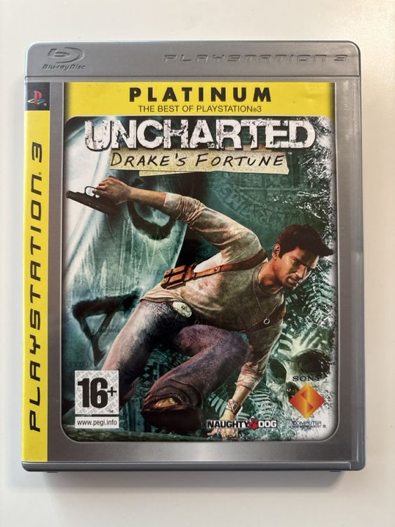 PS3 Uncharted 2 and 3 Plus Drakes Fortune