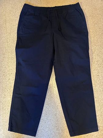 Uniqlo Hose, Baumwolle, dunkelblau, 44-46