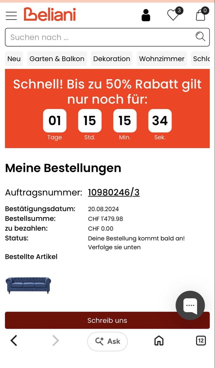 Sofas: 2 Sofa – D'occasion à Zürich par 210781 3