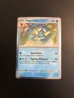 2025 Vaporeon Holo Promo 168 NM Ab 1