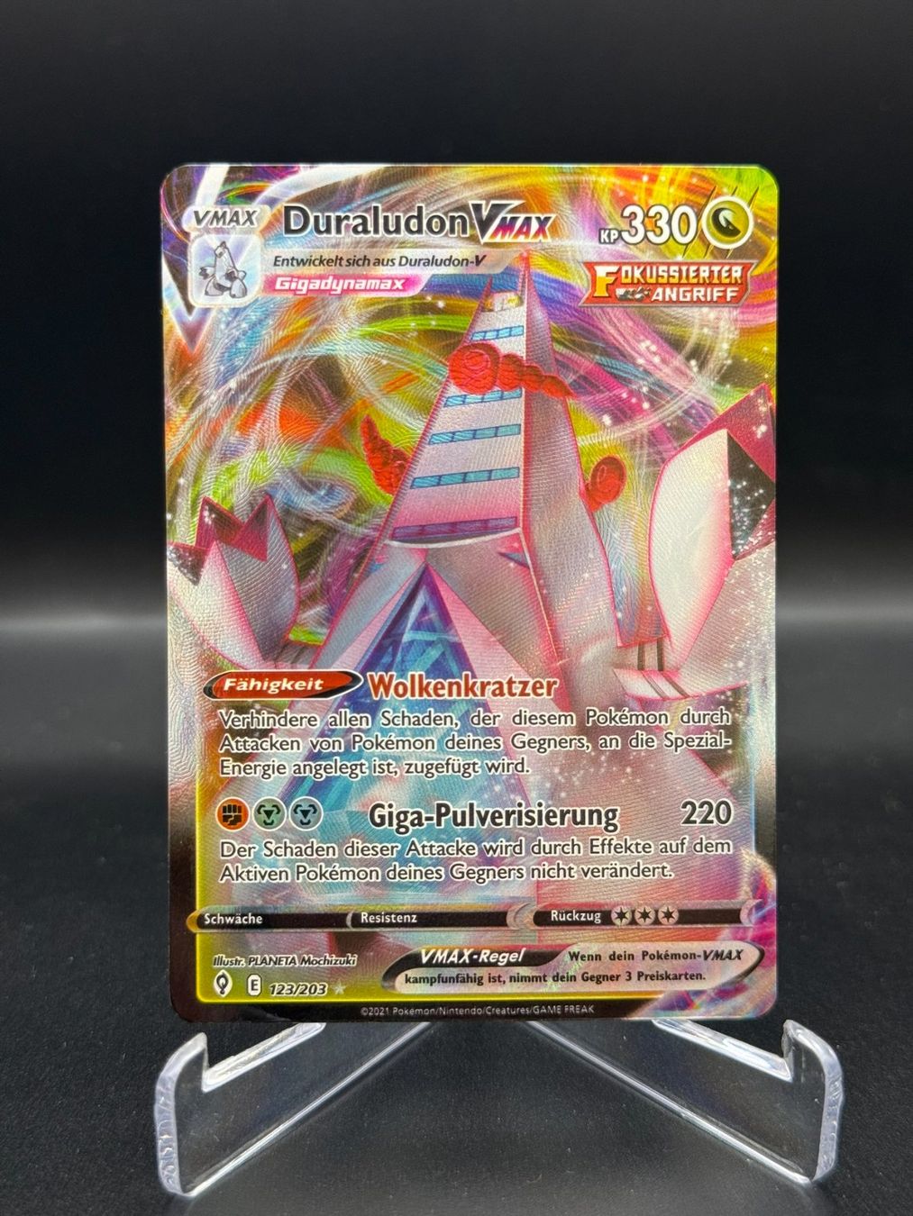 Pokémon Carte collezionabili: Duraludon VMAX (EVS 123) 2 – Usato da Birmensdorf ZH venduto da SnorlaxMail